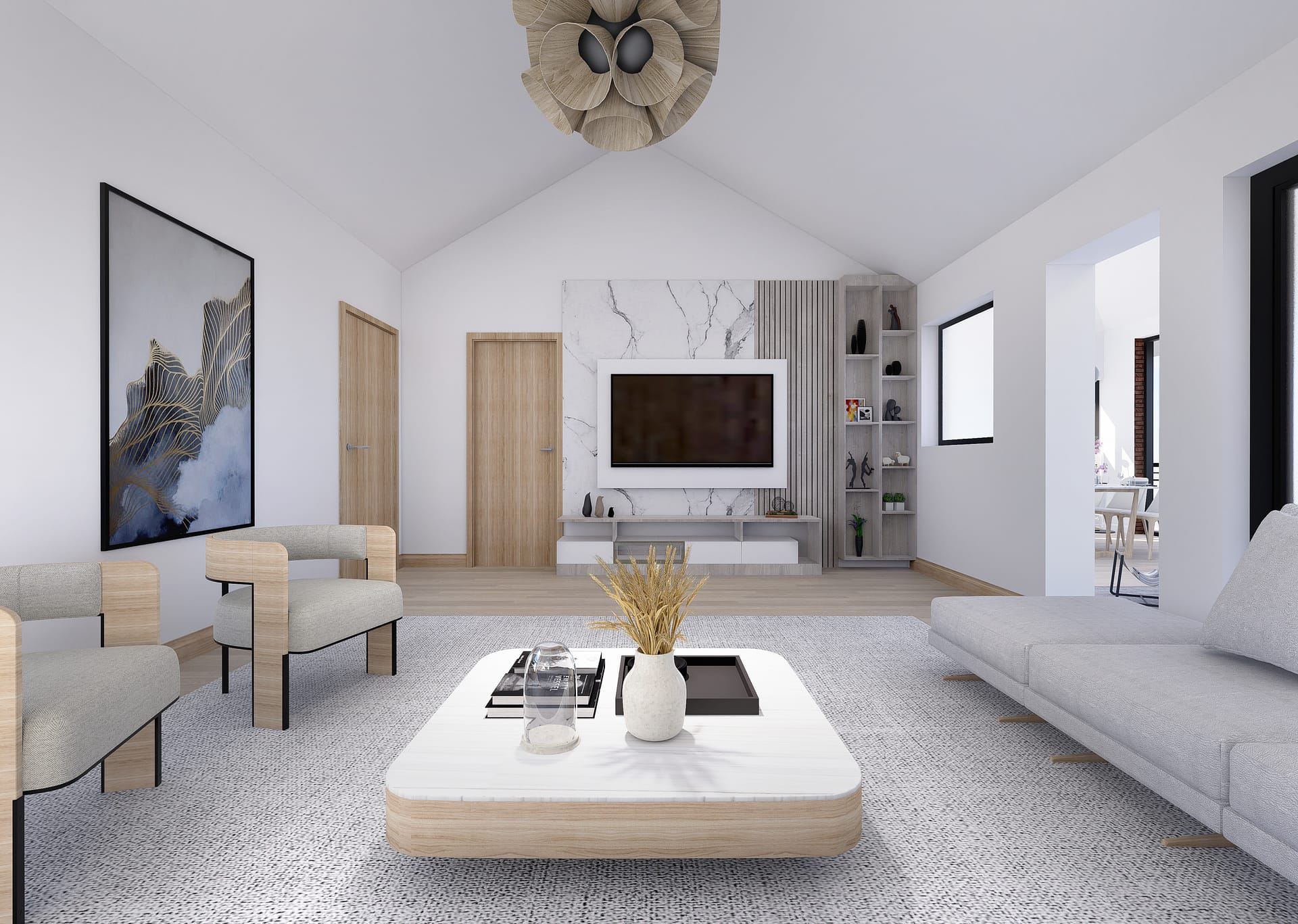 Living room interior